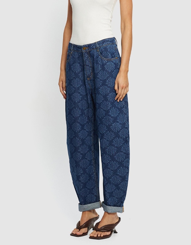 KIVARI - Marla Denim Barrel Leg Jeans