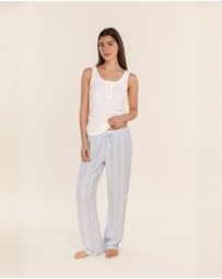 Gingerlilly - Zoey Long Linen Pants