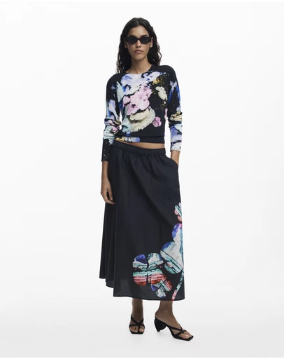 Desigual - Skirt Designed By Mr. Christian Lacroix