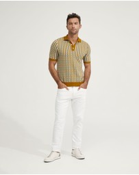Oxford - Louis Jacquard Knitted Polo