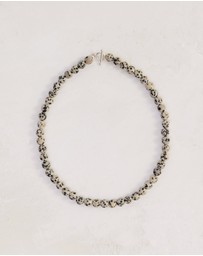 JUJU & CO - Dalmatian Jasper Stone Necklace