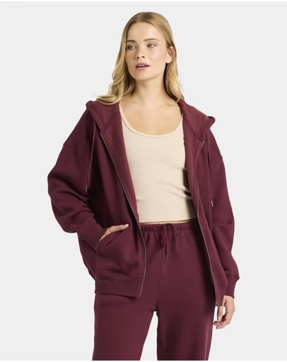 Billabong - Womens Wave Essentials Zip Pullover Hoodie