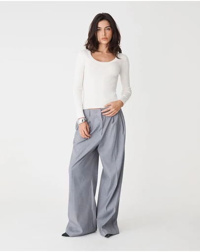 Forcast - Samira Scoop Neck Knit