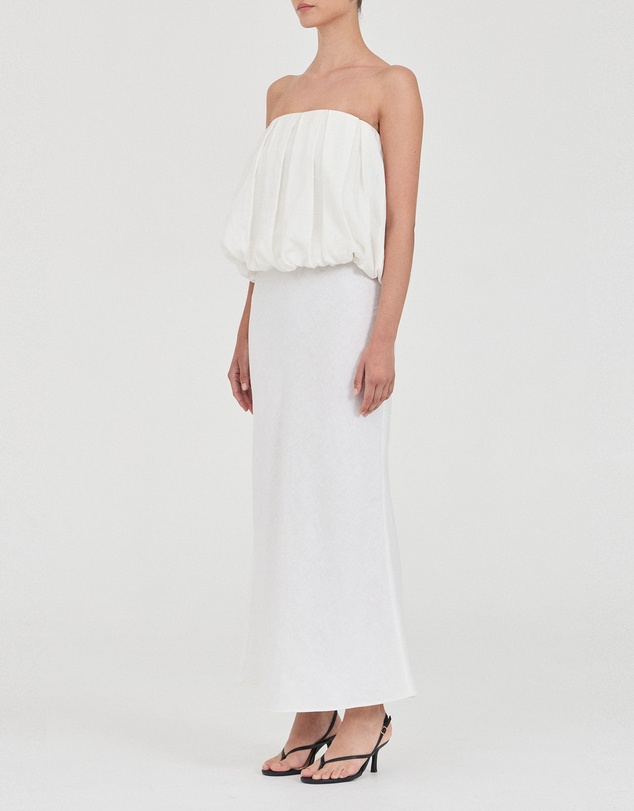 FRIEND of AUDREY - The Linen Bubble Top
