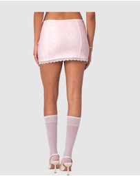 EDIKTED - Silvie Printed Mini Skirt