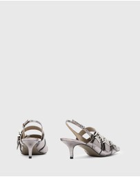 AllSaints - Grace Buckle Heels - Women's