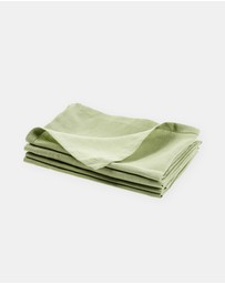 Linen House - Nimes Pure Linen 4 Piece Napkin Set