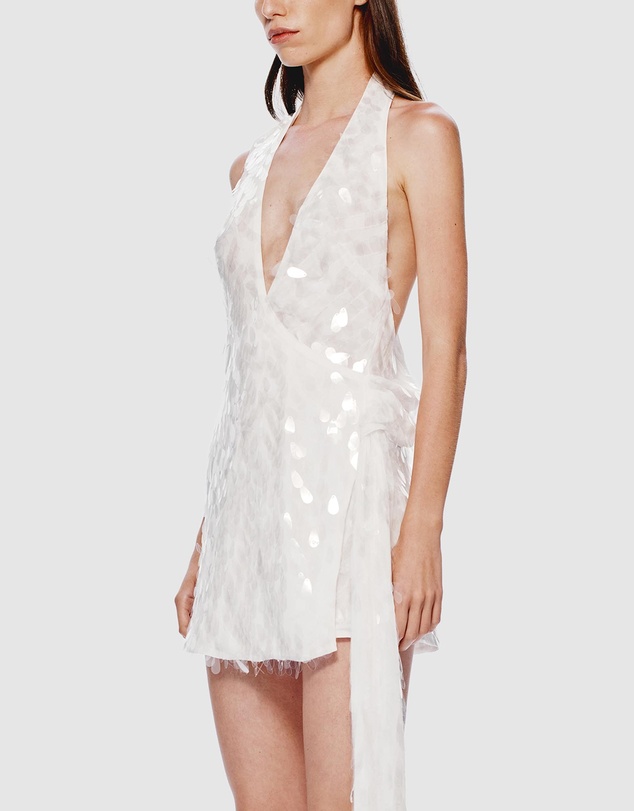 MISHA - Sapphire Sequin Mini Dress