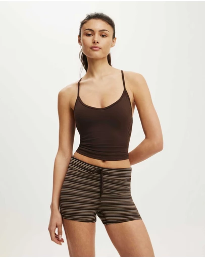 Cotton On Body Active - Ultra Smooth Tie Front Micro Short