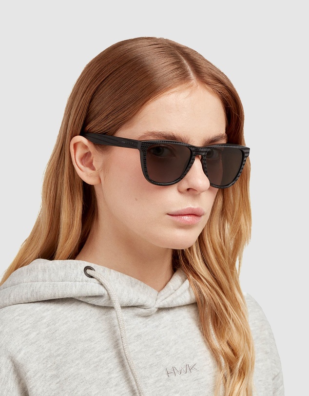 Hawkers Co - HAWKERS Polarized Dark Carbon One Raw Sunglasses for Men and Women UV400