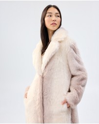 Unreal Fur - White Plains Coat