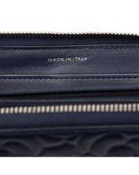 Pre-Loved by Azura Reborn - Pre-Loved Camellia Embossed Zip Around Long Wallet