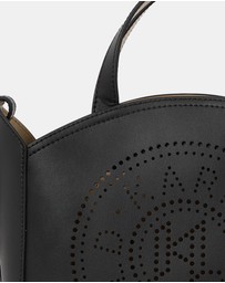Karl Lagerfeld - K/Circle Perforated Small Tote Bag