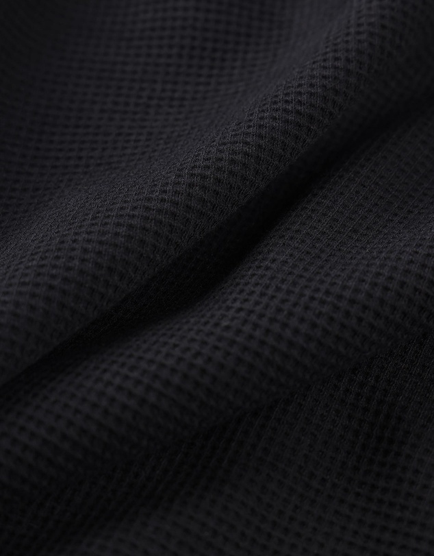 Former - AG Raglan Waffle // Black