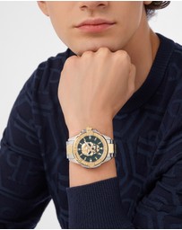 Philipp Plein - $Kull - Duo Tone with 44mm Green Dial
