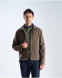 3 Wise Men - 3 Wise Men Rockwell Jacket Brown