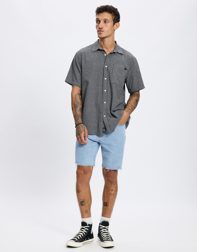 Thrills - Bones Raw Slim Denim Shorts