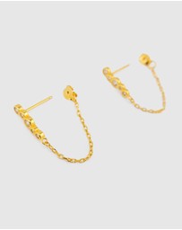 Izoa - Elodie Drop Stud Earring