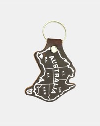 Jacaru - Jacaru 6406 Keyring Aust. Map Printed