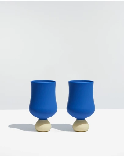 STYLD. - Bubble Goblet Set (2 pcs)