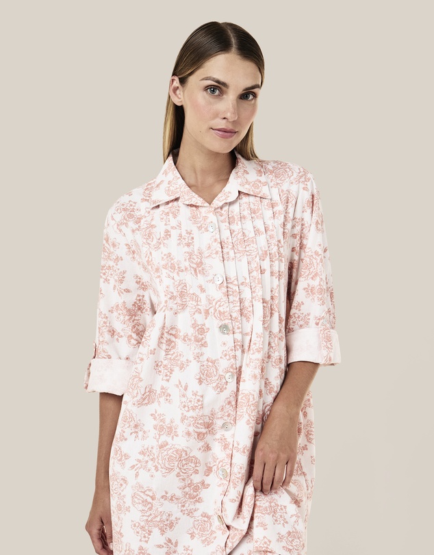 Papinelle - Nostalgia Cosy Pleat Front Nightie