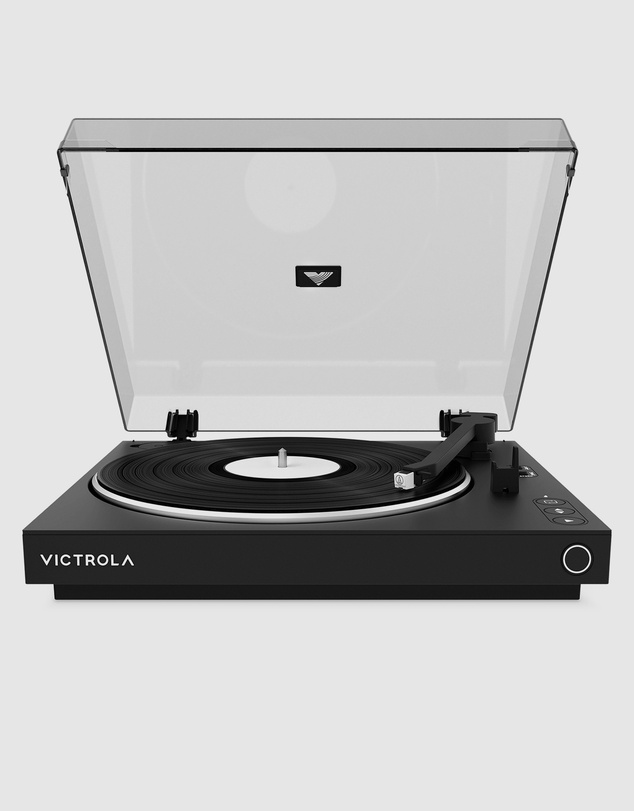 Victrola - Victrola Automatic Turntable - Black