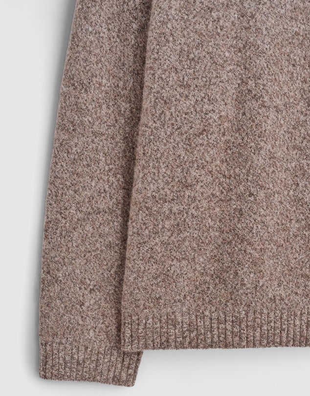 COS - Oversized Alpaca-Blend Crew-Neck