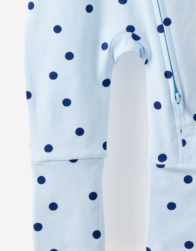 Cotton On Kids - Growie Long Sleeve Zip Romper