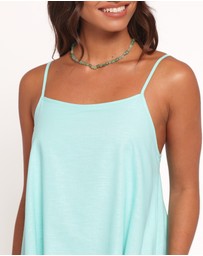 Petal & Pup - Cloella Mini Dress - Aqua