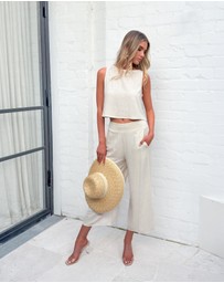 Esther & Co - Lizzo Top - Oatmeal