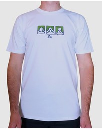 Verb - Verb Hear Men See Speak Artist Sery Jeremy Wray Cotton Tshirt White