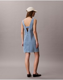 Calvin Klein Jeans - V-Neck Denim Shift Dress