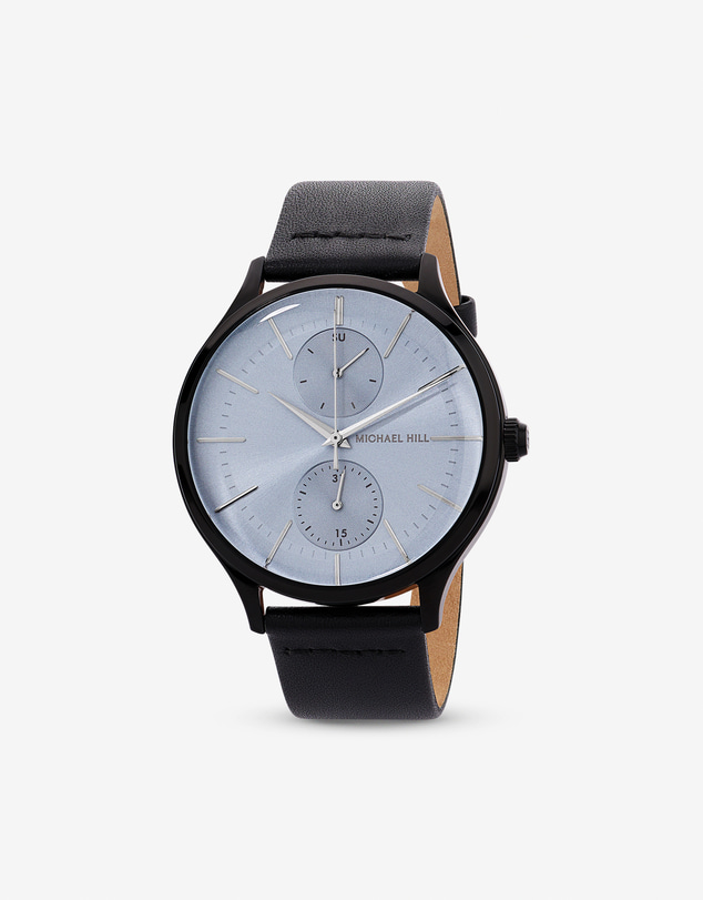 Michael Hill - Men’s Watch and Figaro Bracelet Set