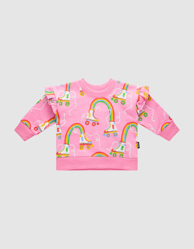 Rock Your Baby - Let The Good Times Roll Baby Jessica Frill Sweatshirt