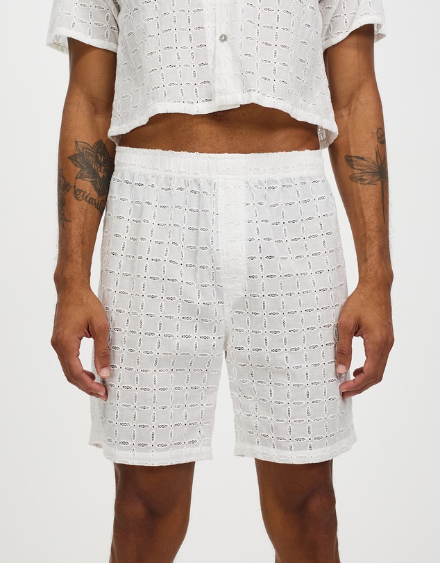 Merlino Street - Embroidered Amalfi Boxer Shorts