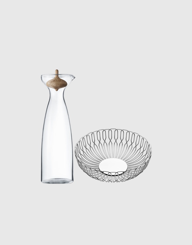 Georg Jensen - Alfredo Breadbasket and Carafe