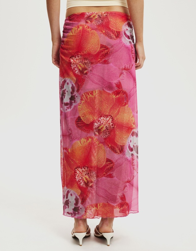 Cotton On - Mesh Midi Skirt