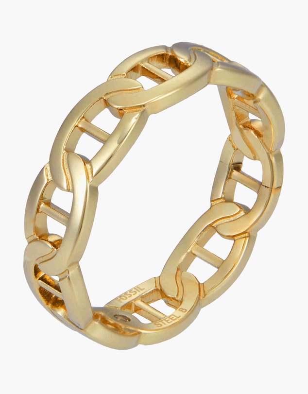 Fossil - Heritage Gold Tone Ring