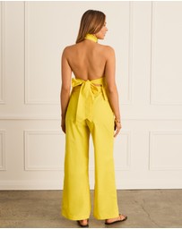 Heaven Australia - Citron Palazzo Pants