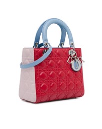 Pre-Loved by Azura Reborn - Pre-Loved dior Elegant Quilted Handbag with Top Handle and Detachable Strap