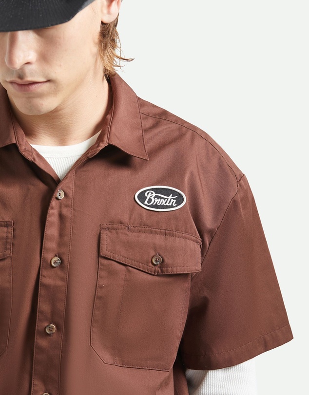 Brixton - Builders Olson Short Sleeve Shirt