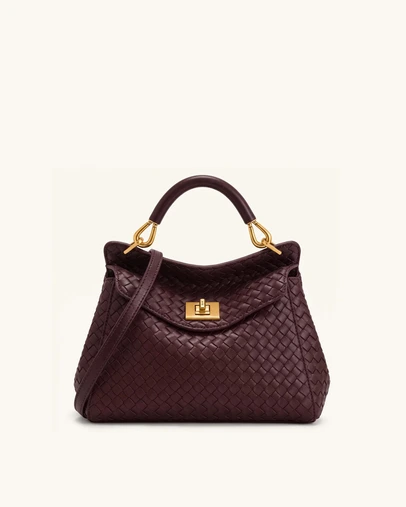 JW PEI - Lucia Classic Woven Top Handle Bag