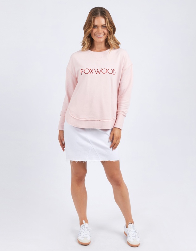 Foxwood - Simplified Metallic Crew Pale Pink