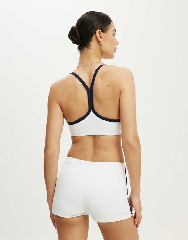 Cotton On Body Active - Ultra Soft Contrast T Bar Crop