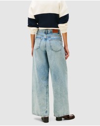 Tommy Hilfiger - Twist '70s High Rise Wide Leg Jeans