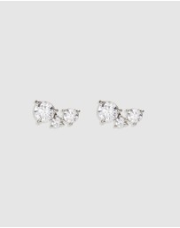 By Charlotte - Whispers of Love Stud Earrings