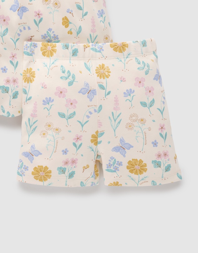 Purebaby - Short PJ Set-Kids-Babies