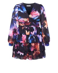 City Chic - Kailey Print Mini Dress
