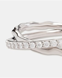By Charlotte - Entwined Hearts Ring