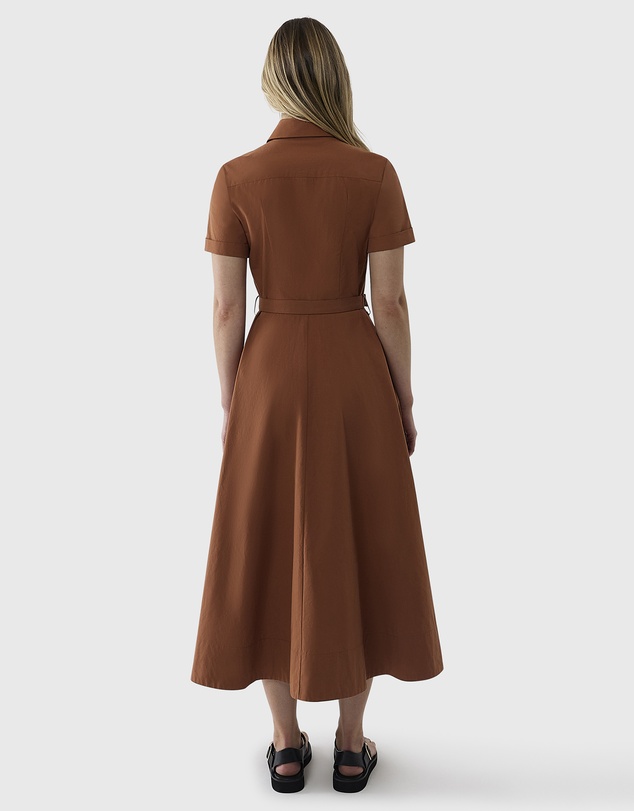 Farage - Cotton Shirtdress